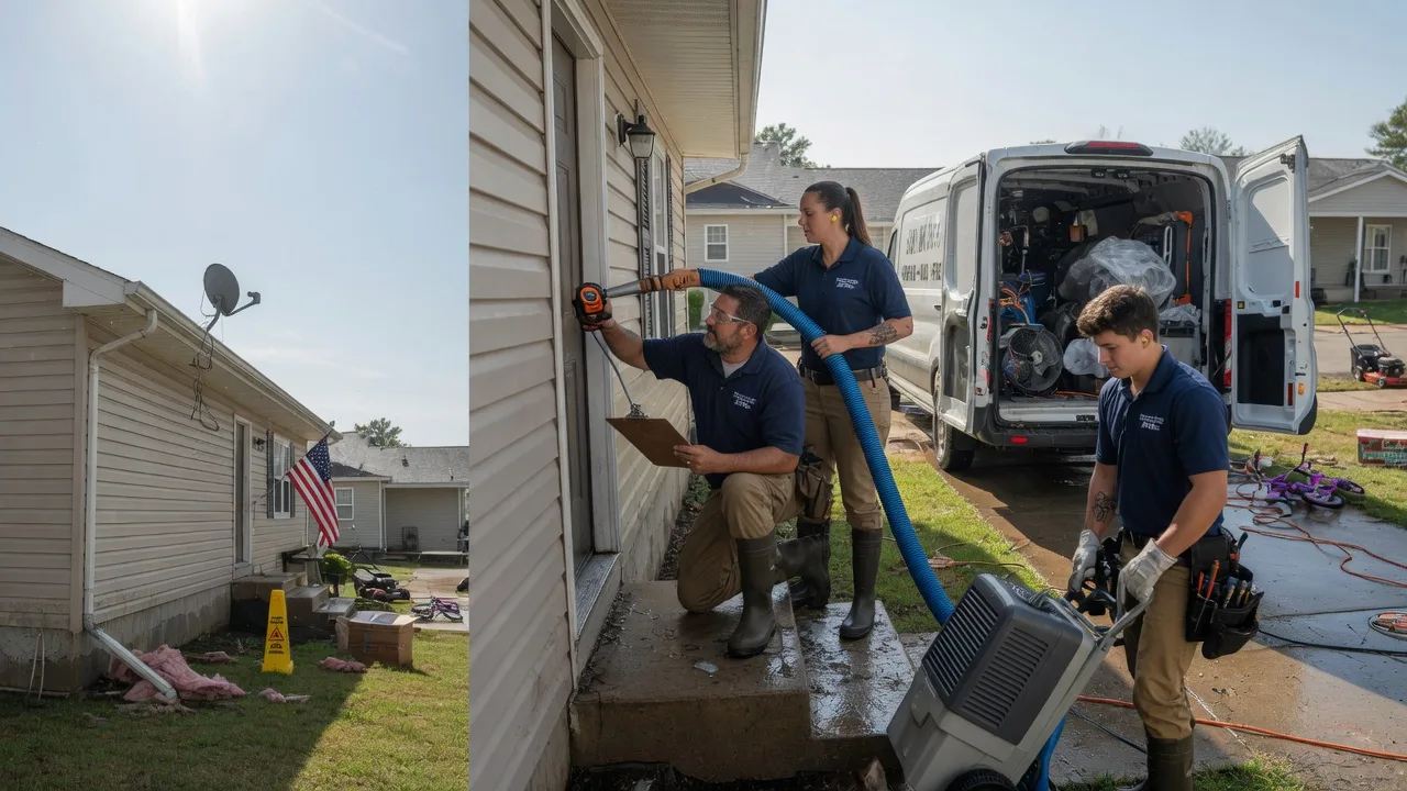 Ceiling Water Damage Restoration in Avon, IL near me